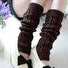 Support Knit Cable Warm Sock Long Crochet Knitted Sock Womens Winter Warm Socks Warmers Leg Socks