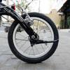 Folding Bike Kickstand 14 Inch For K3 Side Ultra Light Bracket Silver