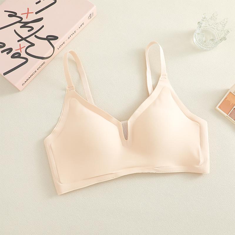 Wire Free Bra Brassieres Push Up Bralette Sexy Seamless Bras for Women Female Lingerie Woman Silky Underwear Intimate Sleepwear