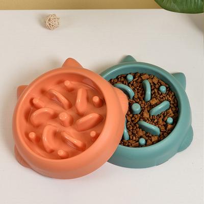 Миска-кормушка Yousheng для медленного кормления, большой размер, предотвращающая удушье, ПП, нескользящая, для кормления собак, товары для домашних животных