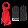 Hengyuanxiang Warm Cashmere Scarf & Touchscreen Gloves Set