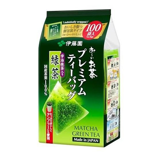Ito En Oi Ocha Premium Tea Bags Matcha Green 1.8g100