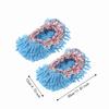Chenille Floor Cleaning Mop 30*12cm Mopping Socks One Size Cleaning Shoes  Floor Sweeping