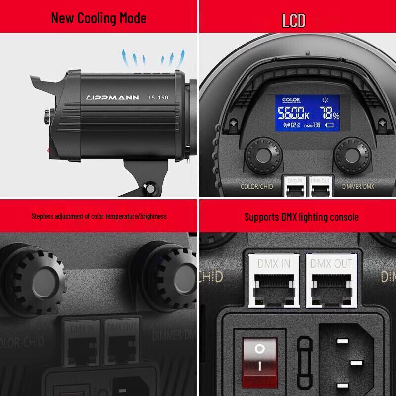 Jia Shi Ying Светодиодный заполняющий свет для фотосъемки MAX150W