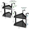 Shelf Storage Organizer Office Cubicle Home Shelf Storage Height Adjustable Office Cubicle Corner Shelf Organizer With Hooks