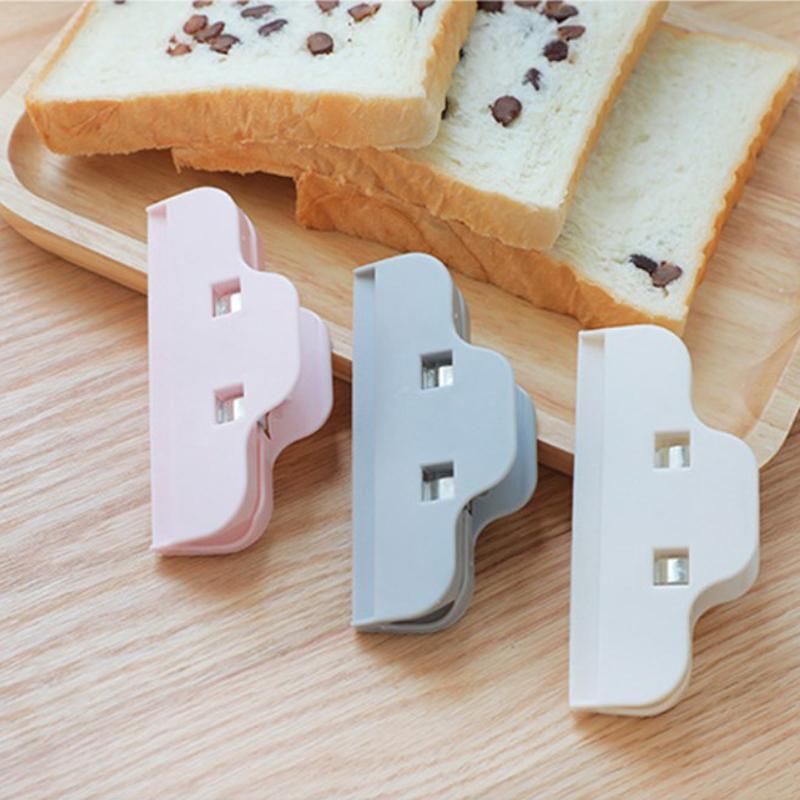 Moisture-proof Kitchen Clips Plastic Tool Snack Clip Food Bag Sealing Portable Sealer Clamp Food Preservation Home Supply Storage Food Supply