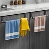 Wall Mounted Kitchen Cabinet Towel Rack - A Space Saving Cloth Rack Suitable for Homes and Bathrooms,No Drilling Required