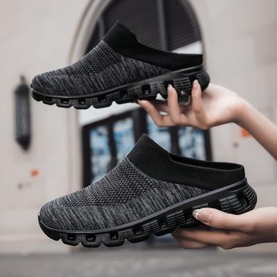 Летняя новая пара дышащая легкая подошва спортивная обувь Fly тканые носки женская обувь