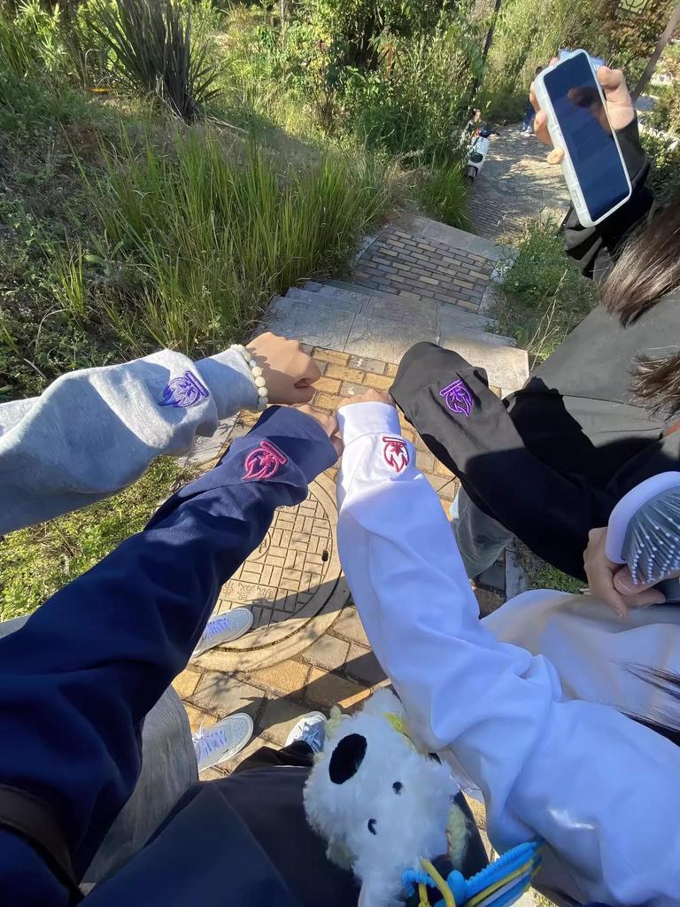 Unisex Flame Embroidery Hoodie - Autumn/Winter Long Sleeve T-shirt, Loose Fit Base Layer