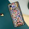 Ancient Floral Tiles For Realme C67 C53 C55 C75 C71 C61 C33 C63 C51 C65 11 12 13 14 15 Pro Plus GT6 GT7 Pro Case