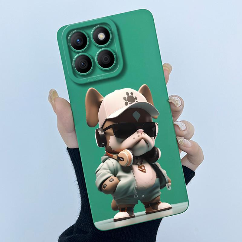 Чехол для Honor X8c Жидкий ТПУ Мягкий Силикон Красивый Узор Чехол для Телефона для Huawei Honor X8c Чехол HonorX8C x 8c Ударопрочный Чехол