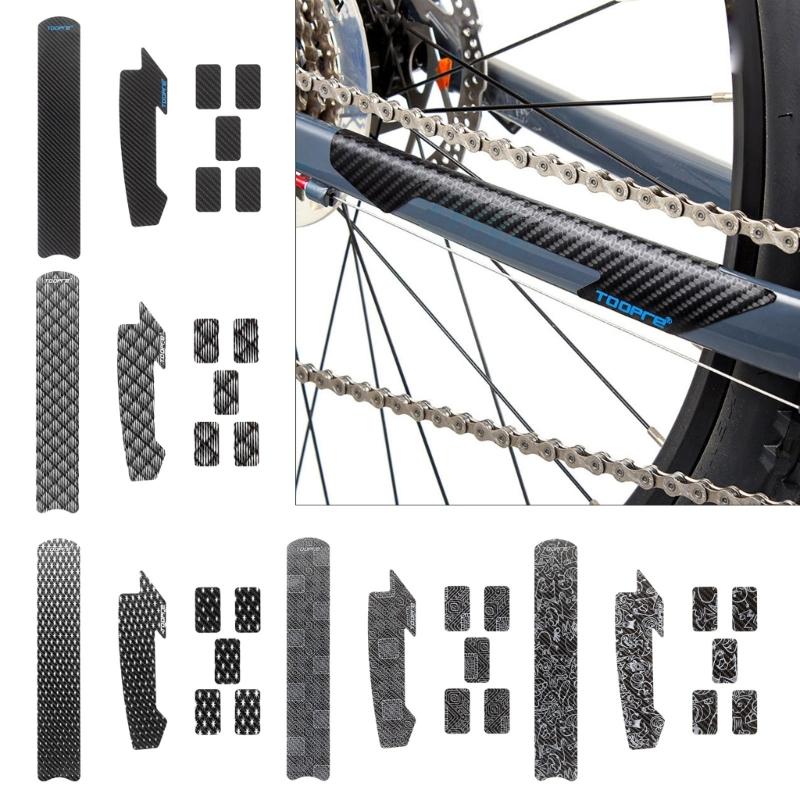 Bicycles Frame Chainstay Chain Protection Guard Cover Sticker Protective Film Bike Chainstay Protector for MTB Road Bike
