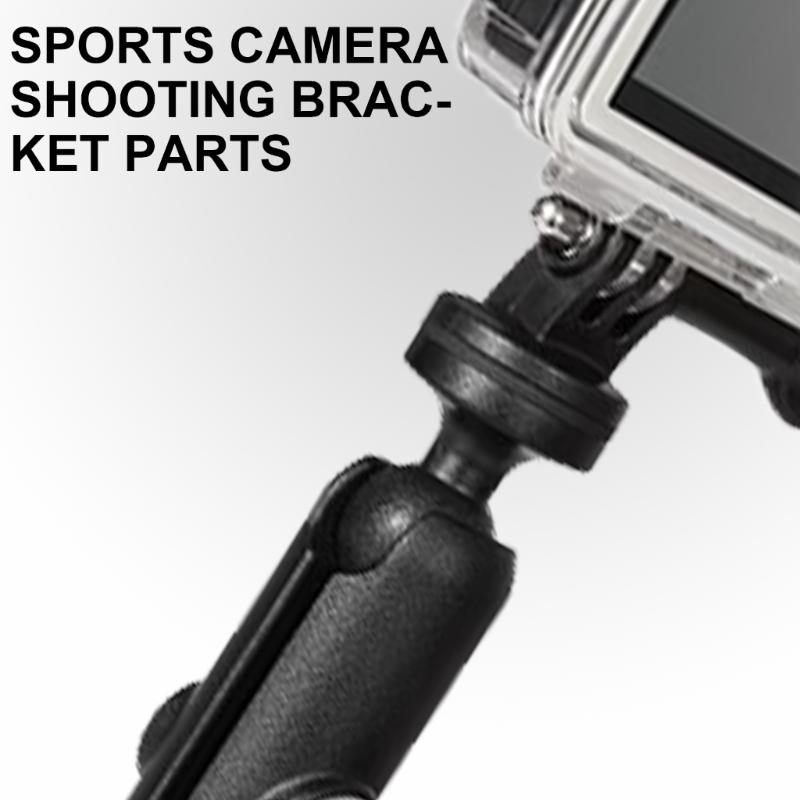 Secure Motorcycle Camera Clamp, Aluminum Quick Release Handlebar Mount for 12/11 /X4 Outdoor Action Shooting