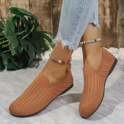 Женские туфли на плоской подошве, сетчатые, дышащие, легкие, модные, лоферы, весна-осень, удобные, повседневные, кроссовки, обувь для активного отдыха для женщин