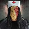 Жуткая маска медсестры из Silent Hill Косплей Хэллоуин Карнавал Зомби Монстр Демон Призрак Лицо Латексный Шлем Костюм Реквизит