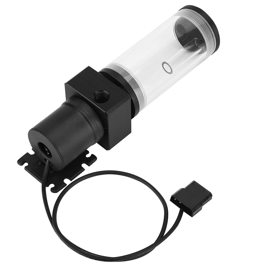 Акриловый компьютерный резервуар для водяного охлаждения DIY цилиндрический 19 Вт помпа G1 4