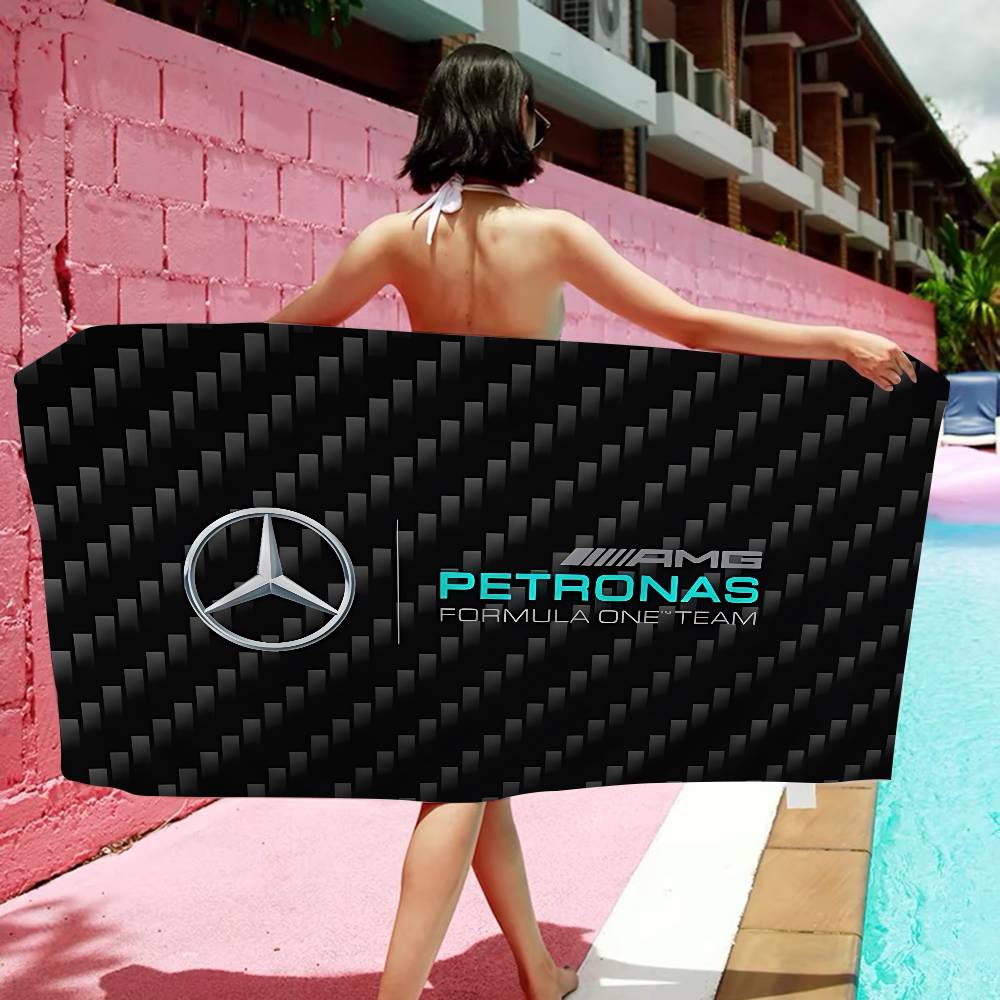 CQQ1 M-Mercedes-B-benz Big Microfiber Beach Towels Quick Dry Towel Sand Beach Towels Pool Towel for Travel Swim Pool Yoga