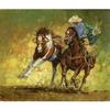 Алмазная портретная живопись ковбоев, тренировочная лошадь, вышивка крестиком, мозаика, подарок, домашний декор