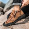 39-48 Мужская повседневная обувь Дышащая сетка Повседневные кроссовки Ботинки для мужчин Мужские кожаные ботинки Мужские мокасины из натуральной кожи