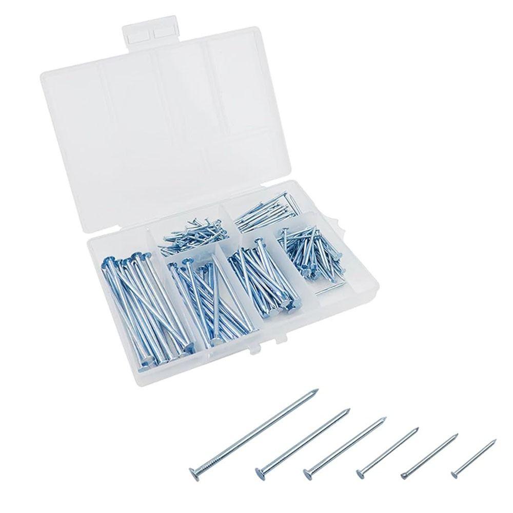 280Pcs Practical Nails Assortment Kit 6 Sizes Concrete Pin Nails  Woodworking Accssories