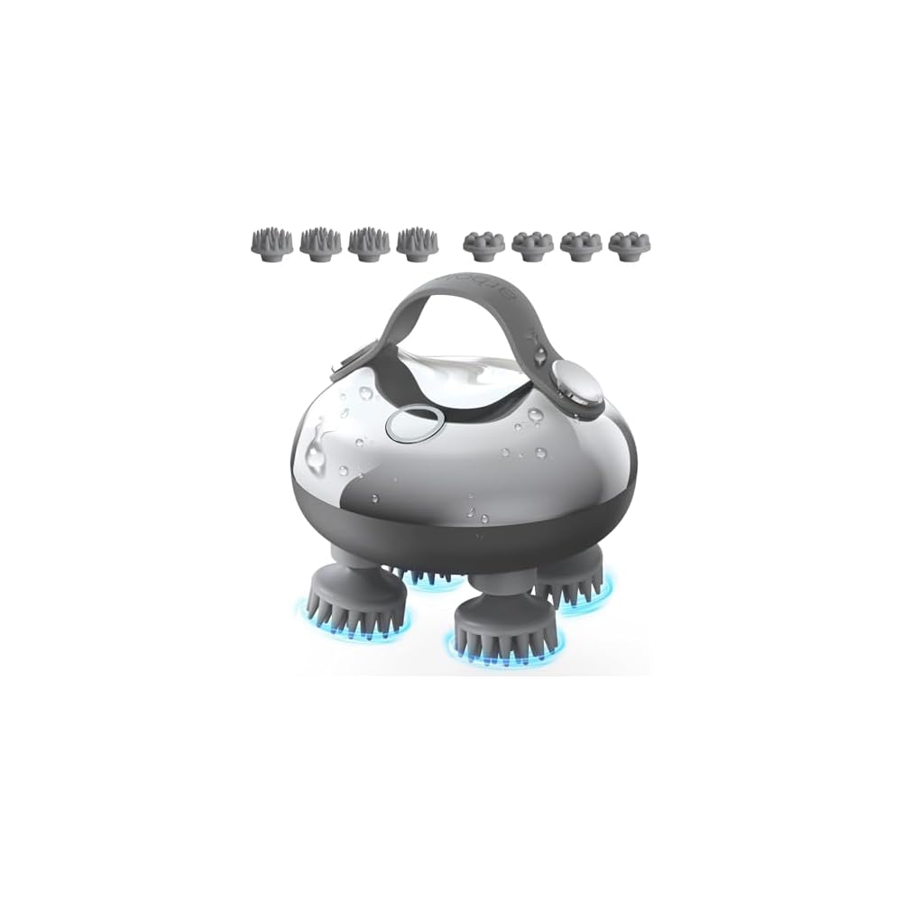 arboleaf Head Spa Electric Scalp Brush: Scalp Care, Cleansing, Scalp Treatment, 3D Massage, IPX7
