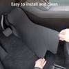 Для Tesla Model Y Juniper Боковая накладка от пинков на центральную консоль автомобиля Кожаная боковая защитная накладка от грязи на консоль Автоаксессуары