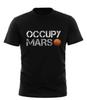 OCCUPY MARS футболка с принтом, как носит Илон Маск, все размеры, черная, унисекс