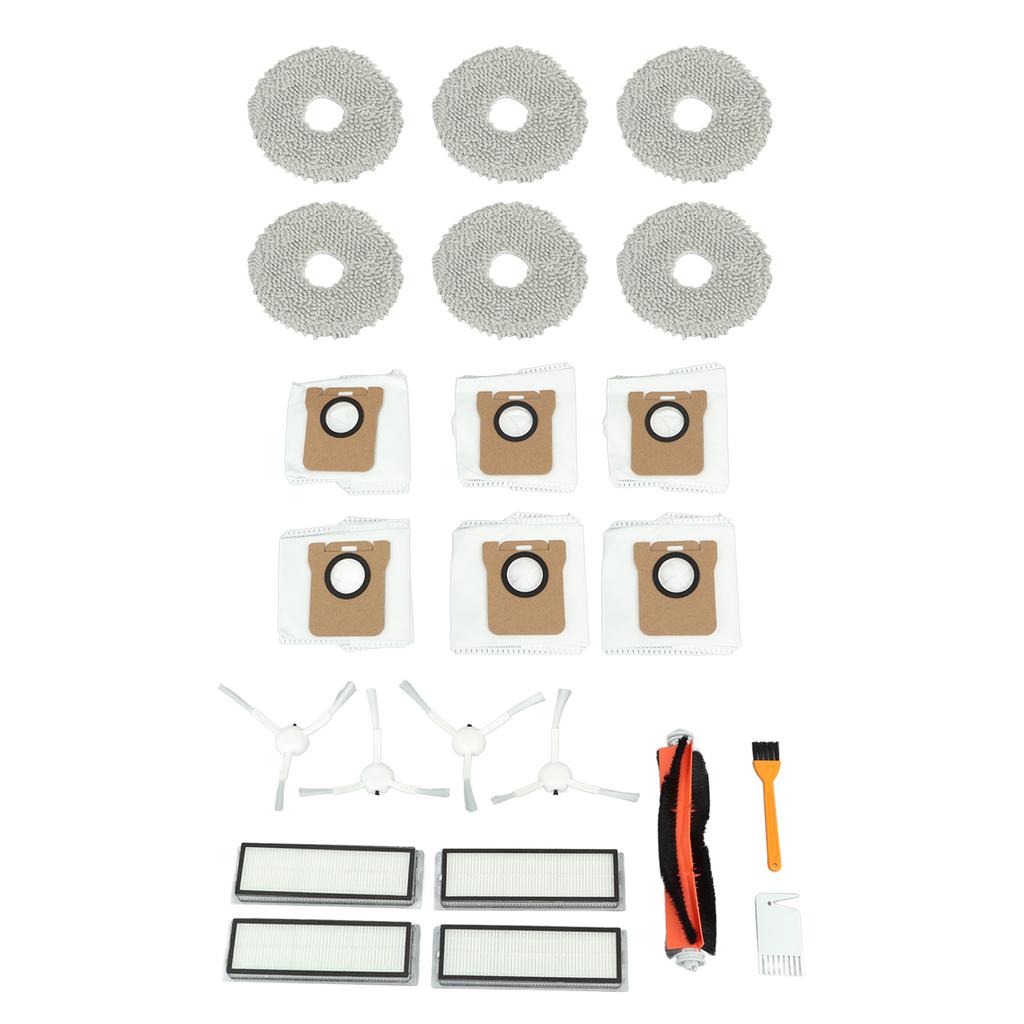 Accessories Kit For Dreame Vacuum Cleaner Parts Include 1 Roller Brush 4 Side Brush 4 Filters 6 Mop