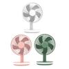 Table Fan Personal Fan with Night Lamp with 3 Speed 6inch Desktop Fan Portable for Studios Lightweight Compact Multifunctional