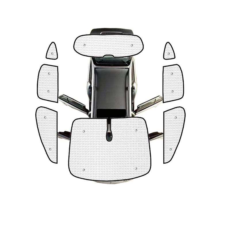 Солнцезащитные козырьки с полным покрытием для Peugeot 3008 T84 Mk1 2009 2014 2012, козырек для бокового окна с полным охватом, Shaby Car