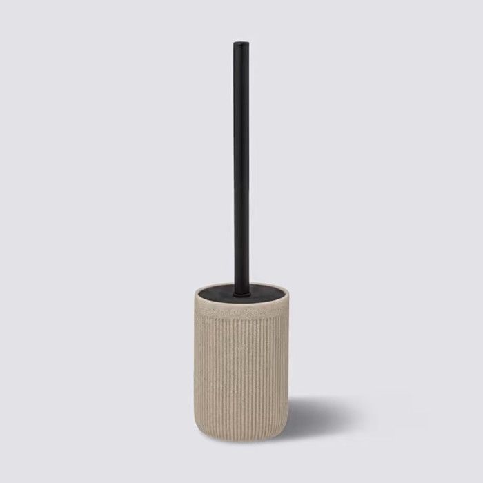 Atmosphéra "Onyx" Toilet Brush. - Linen