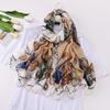 Section Scarf Shawl Air-conditioning Female Cotton Linen Bag Bag Long Scarf Hitching Fashion Yangqi Silk Scarf
