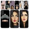 Muslim Islamic Arabic Hijab Face Gril Eyes Koran Phone Case For Samsung Galaxy S22 S23 Ultra S21 S20 FE Plus Note 20 Soft Cover