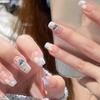 Market Sensibility Clear Love Nail Tips, No 13, 3 Sets