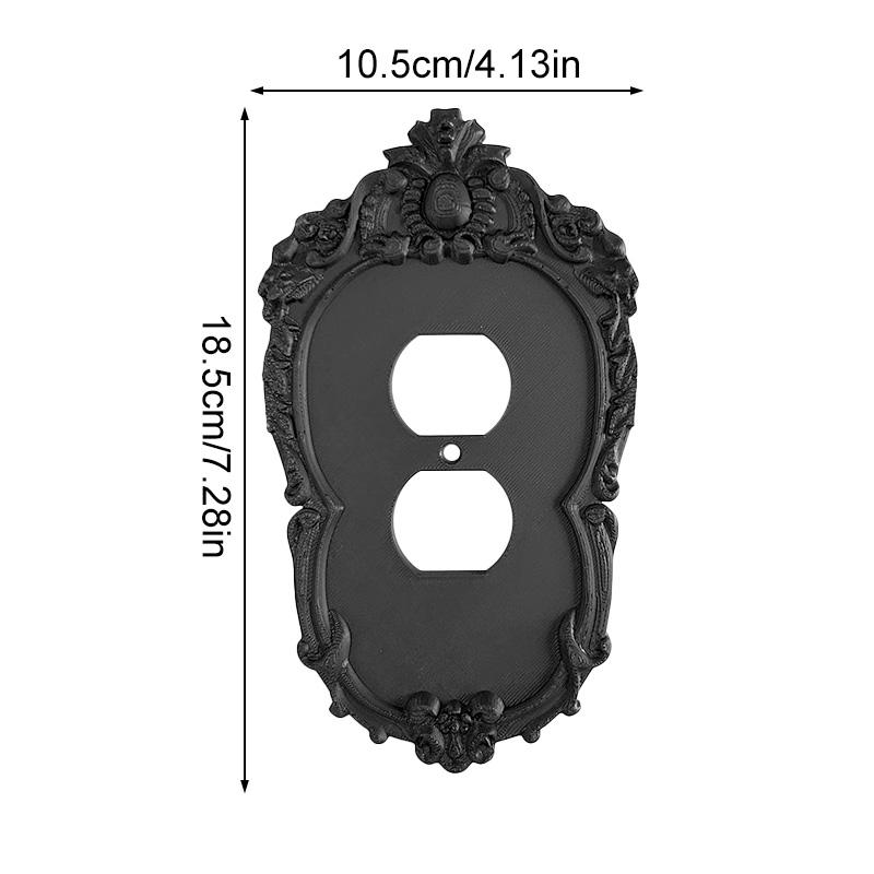 1 шт., легко устанавливаемый потолочный вентилятор для украшения фермерского дома, готическое настенное покрытие, викторианский стиль, домашнее освещение