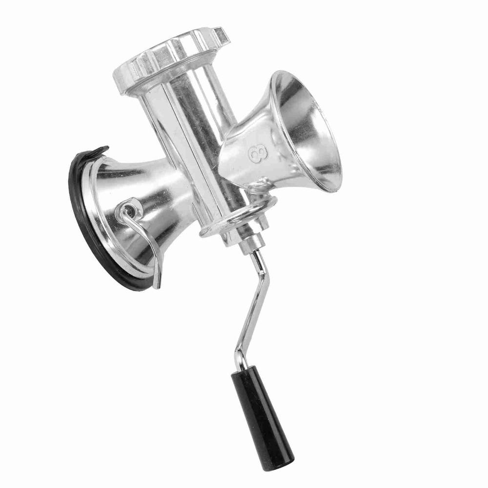Suction Cup Base Manual Meat Grinder Aluminum Alloy Hand Crank Mincer Sausage Making