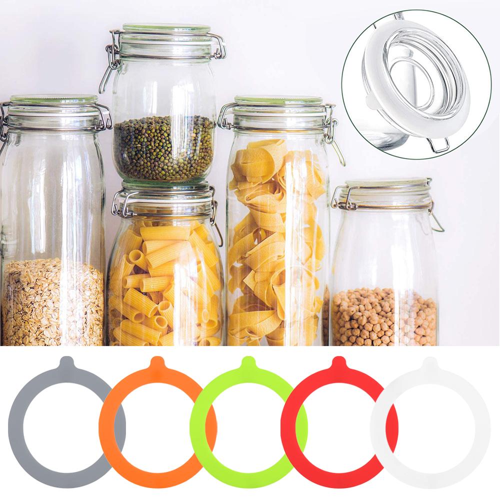 Sealings Jars Replacement Washers Mason Jars Gaskets Silicone Seals Rubber Seals Rings Jar Gaskets