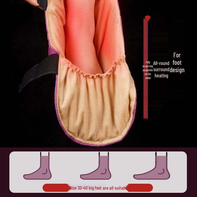 Электрический полынный согревающий фиксатор для лодыжки: Согревание ног и восстановление суставов