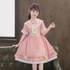 Stylish Short-Sleeved Summer Lolita Princess Dress for Girls