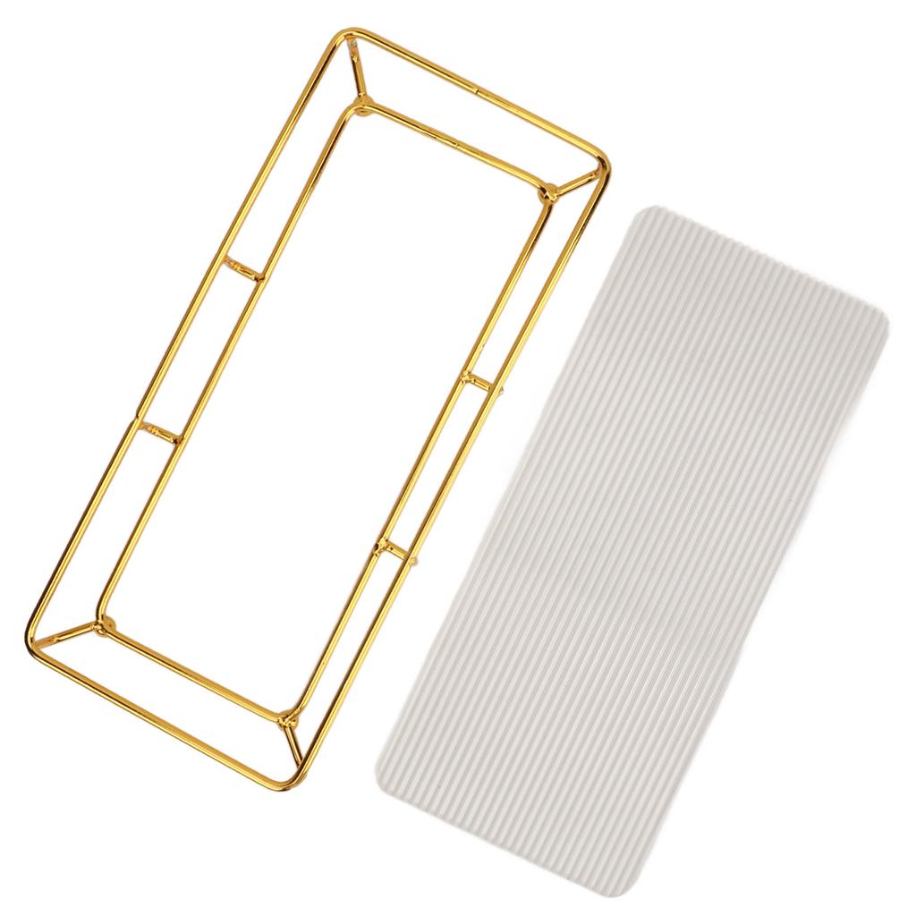 Поднос для столешницы в ванной из нержавеющей стали и акрила, современный минималистичный дизайн, экономящий место в ванной