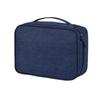 Органайзер для электроники Дорожная сумка для хранения кабельных аксессуаров Сумка-чехол Свободное разделенное пространство Водонепроницаемый для кабеля