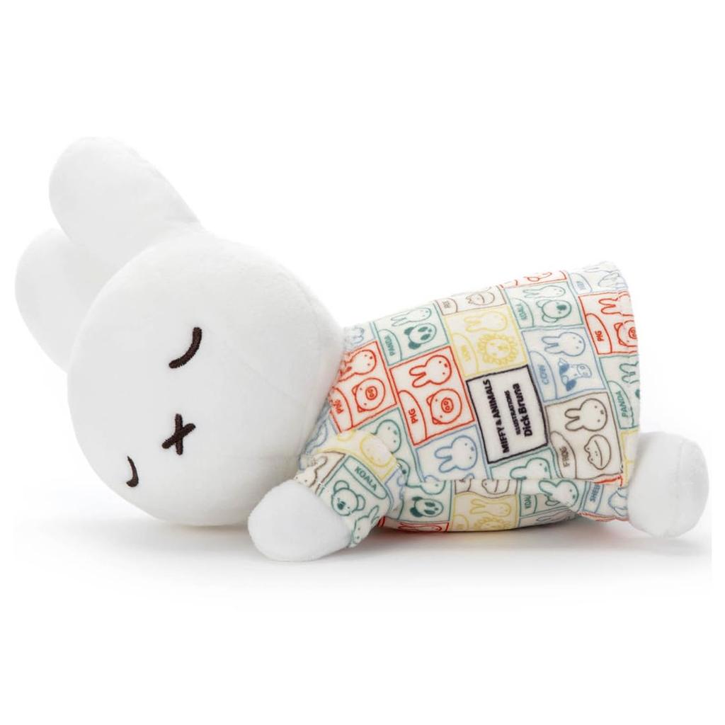 Bruna MIFFY ANIMALS Sleeping Friend Plush Toy S Miffy Plush Toy Width 19cm & Approx.