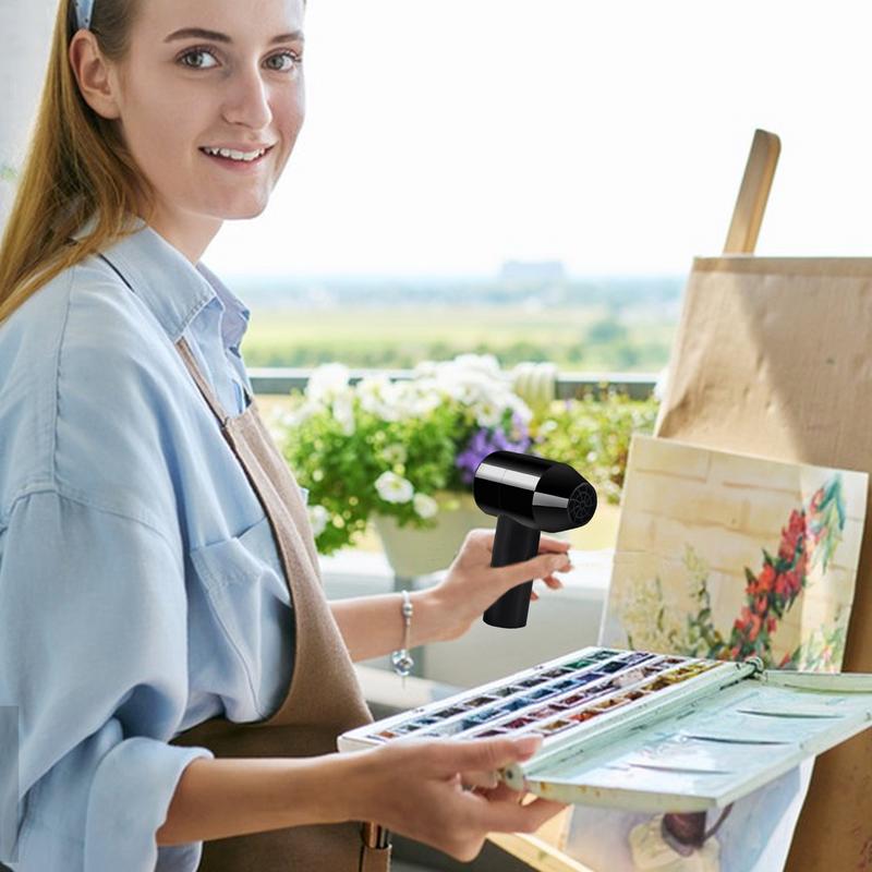 Беспроводной фен Беспроводной фен Портативная USB-зарядка Тихий беспроводной фен для рисования, эскизов, класса, колледжа