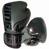 Twins Boxing Gloves PU Leather TW7 12oz Black/Olive