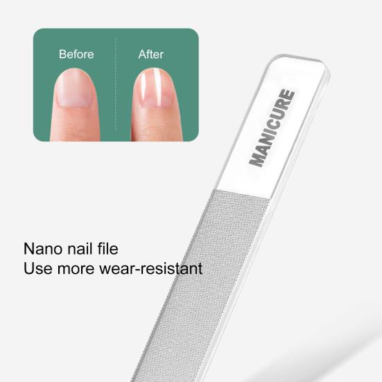 4 шт./набор острых кусачек для ногтей с кожаным чехлом и изогнутым краем, профессиональная нержавеющая сталь