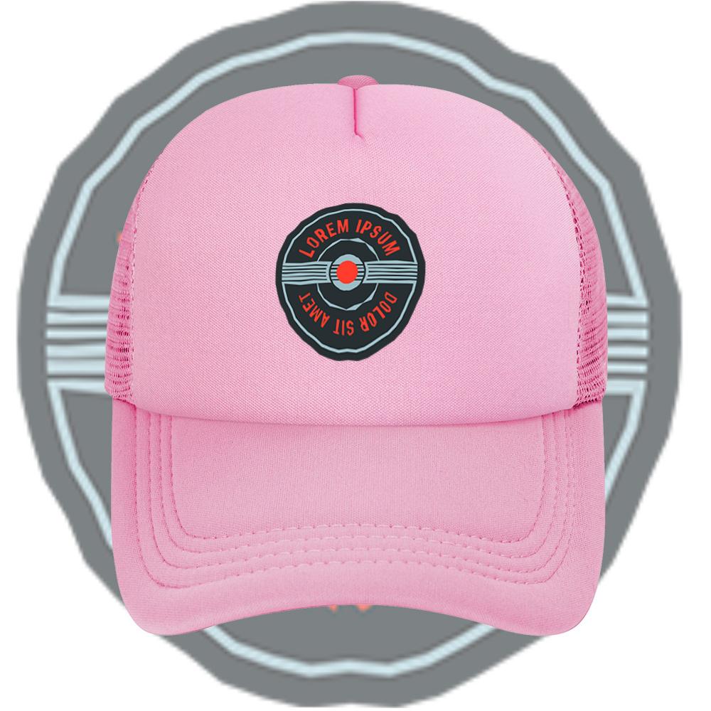 Circle geometric abstract design badge style Baseball Cap Anime Graphic Hats Adult Unisex Women Sports Outdoor