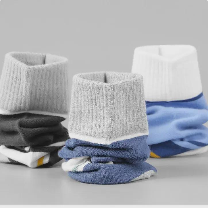 Мужские спортивные носки средней длины: Однотонный, дезодорирующий, впитывающий пот, дышащий, идеально подходит для осени/зимы