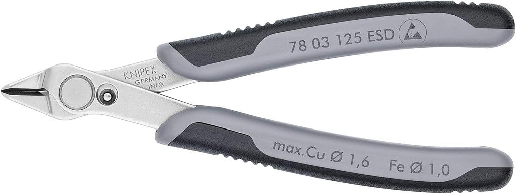 KNIPEX Электроника Супер Кусачки (SB) 7803-125ESD