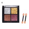 Nail Solid Powder Smooth Surface Long Lasting Mini Plate Nail Art Glitter Pigment Mirror Colorful Powder for Female