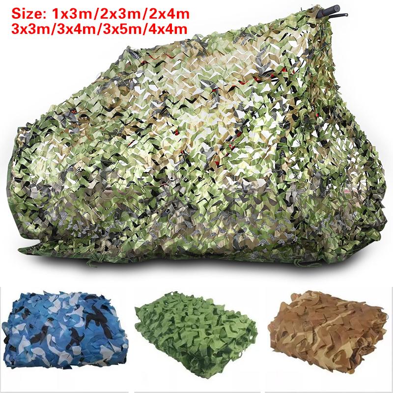 8 цветов, разные размеры, джунгли, солнцезащитный тент, пустыня, лесной камуфляж, солнцезащитный тент, охота, кемпинг, чехол для автомобиля, уличная камуфляжная сетка